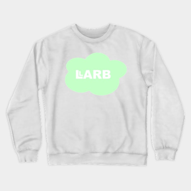 Pastel Green LARB Studios Cloud | LARB Studios & Abelia Rose Crewneck Sweatshirt by AbeliaRose